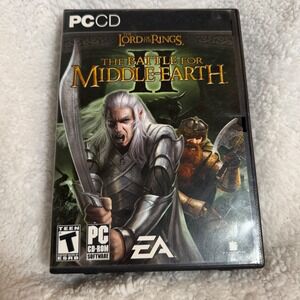 The Lord of the Rings Battle for Middle-Earth II PC CD-ROM 6 Discs EA Games 2006